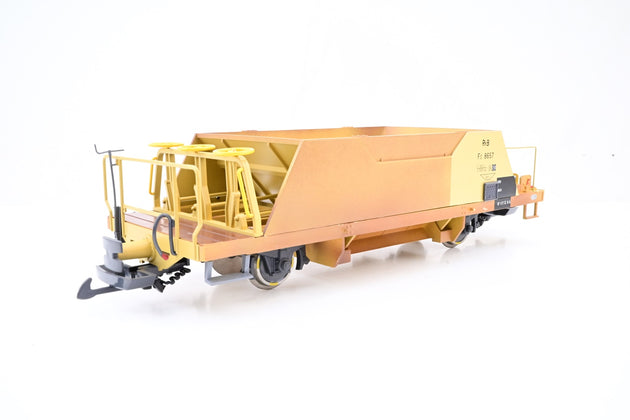ESU G Gauge 36052 RhB Ballast Hopper Wagon No.Fd 8657 - Factory Weathered, Unboxed