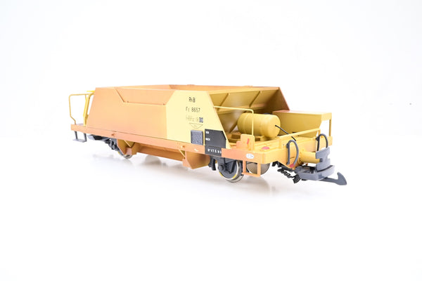 ESU G Gauge 36052 RhB Ballast Hopper Wagon No.Fd 8657 - Factory Weathered, Unboxed