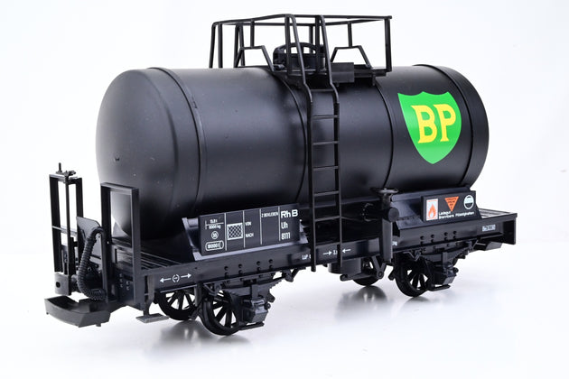 LGB G Gauge 4040B BP RhB Tank Wagon w/ Brake Plaform No.8111 - Boxed