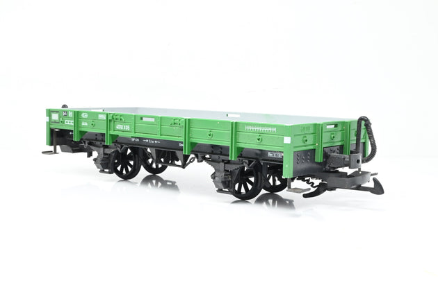 LGB G Gauge 4010 Green 4-Wheel Low-Sided Open Wagon No.4010 X05 - Boxed
