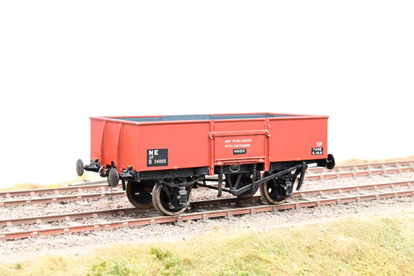 Kit Built O Gauge BR Bauxite 12T Steel Open Merchendise Wagon No.B24005 - Unboxed