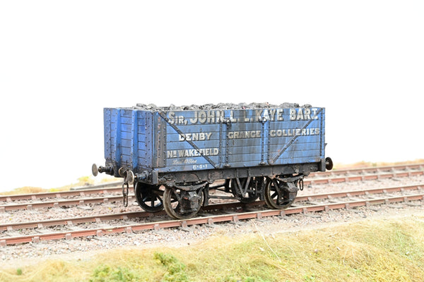 Kit Built O Gauge 'Sir John L L Kaye Bart' 7-Plank Open Wagon - Weathered, Unboxed