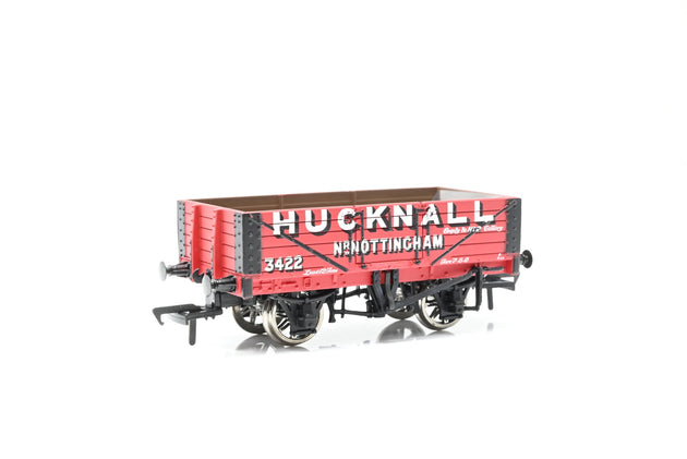 Bachmann OO Gauge 37-056Z 5 Plank Wagon 'Hucknall' No.3422 - Boxed