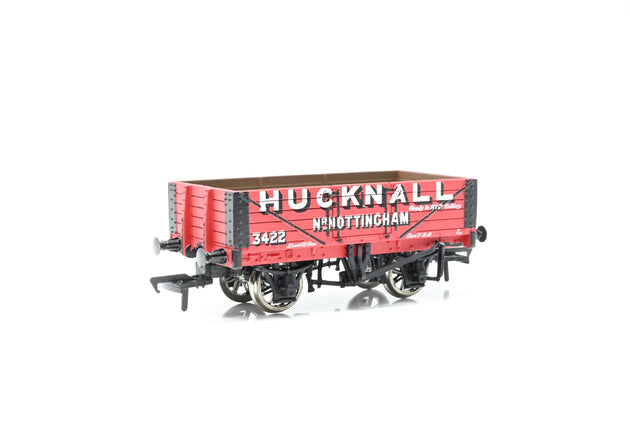 Bachmann OO Gauge 37-056Z 5 Plank Wagon 'Hucknall' No.3422 - Boxed