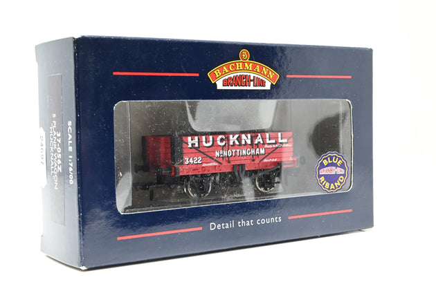 Bachmann OO Gauge 37-056Z 5 Plank Wagon 'Hucknall' No.3422 - Boxed