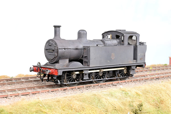 Kit Built O Gauge BR Black Early Crest Class 3F Jinty No.47394 - Weathered