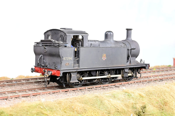 Kit Built O Gauge BR Black Early Crest Class 3F Jinty No.47394 - Weathered