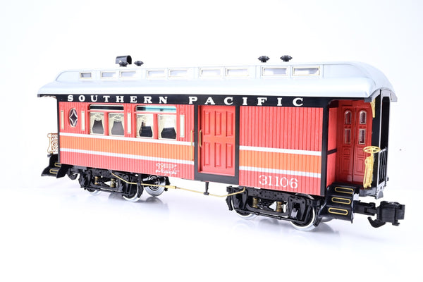 Railway Express Agency G Gauge 31106 Southern Pacific Combine Car - Boxed