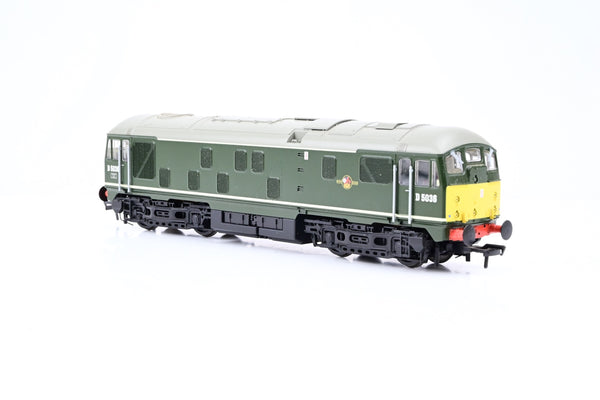 Bachmann OO Gauge 32-415SF Class 24/0 BR Green SYP No.D5036 - DCC Sound, Boxed