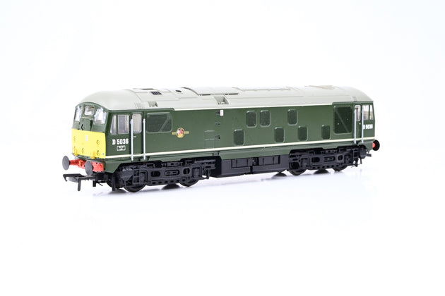 Bachmann OO Gauge 32-415SF Class 24/0 BR Green SYP No.D5036 - DCC Sound, Boxed