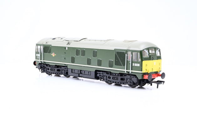 Bachmann OO Gauge 32-415SF Class 24/0 BR Green SYP No.D5036 - DCC Sound, Boxed