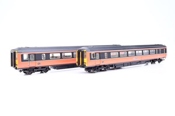 Lima OO Gauge L205054 Strathclyde Passenger Transport OIange & Black Class 156 2-Car DMU No.156501 - Boxed