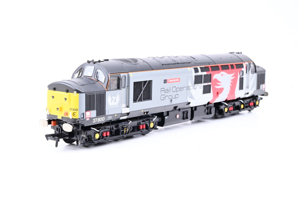 Bachmann OO Gauge 32-393A Rail Operations Group Europhoenix Class 37/7 No.37800 'Cassiopeia' - Boxed