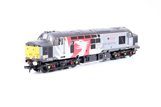 Bachmann OO Gauge 32-393A Rail Operations Group Europhoenix Class 37/7 No.37800 'Cassiopeia' - Boxed