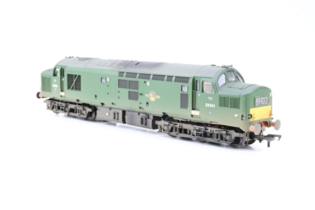Bachmann OO Gauge 32-782A BR Green Late Crest Class 37/0 No.D6984 - Factory Weathered, Boxed