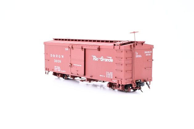 AMS On30 AM52-0163 Box Car D&RGW Flying Grande No.3038 - Boxed