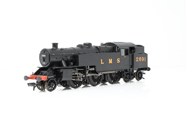 Bachmann OO Gauge 32-875 Fairburn Tank LMS Black No.2691 - DCC Sound, Boxed