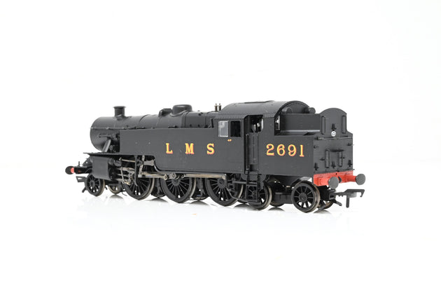 Bachmann OO Gauge 32-875 Fairburn Tank LMS Black No.2691 - DCC Sound, Boxed