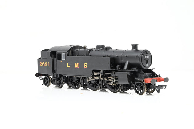 Bachmann OO Gauge 32-875 Fairburn Tank LMS Black No.2691 - DCC Sound, Boxed