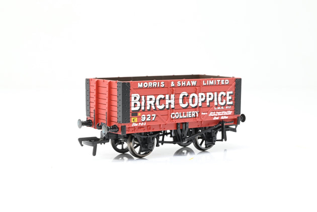 Bachmann OO Gauge 37-104 'Birch Coppice' 7-Plank Open Wagon No.927 - Boxed