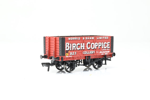 Bachmann OO Gauge 37-104 'Birch Coppice' 7-Plank Open Wagon No.927 - Boxed