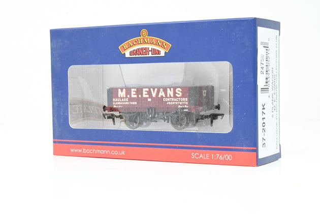 Bachmann OO Gauge 37-2017K 'M.E. Evans' 5-Plank Open Wagon No.47 - Boxed