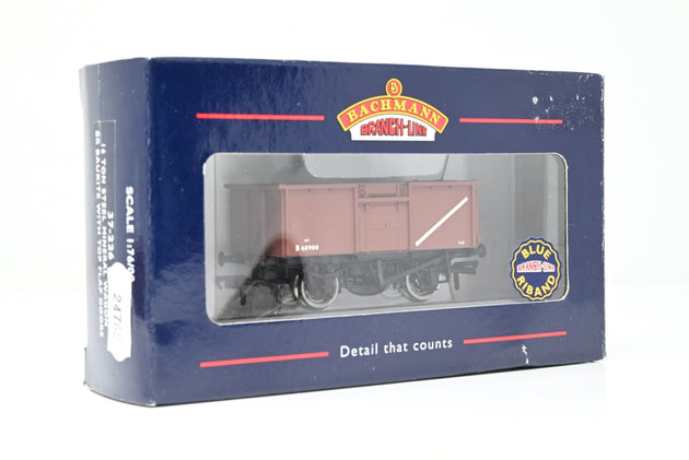 Bachmann OO Gauge 37-226 BR Bauxite 16T Steel Mineral Wagon w/ Top Flap Doors No.B68900 - Boxed