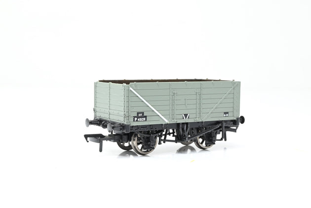 Bachmann OO Gauge 37-081E BR Grey 7-Plank Open Wagon No.P45129 - Boxed