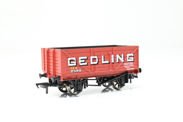 Bachmann OO Gauge 33-100 'Gedling' 7-Plank Open Wagon No.2598 - Boxed