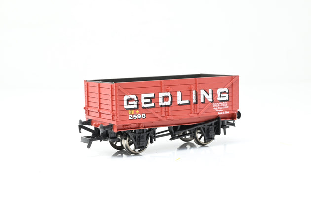 Bachmann OO Gauge 33-100 'Gedling' 7-Plank Open Wagon No.2598 - Boxed