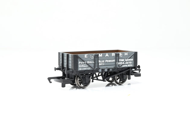 Hornby OO Gauge R6667 'E. Marsh' 4-Plank Open Wagon No.1 - Boxed
