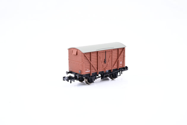 Graham Farish N Gauge 373-700B BR Bauxite 12T Ventilated Goods Van No.B756303 - Boxed