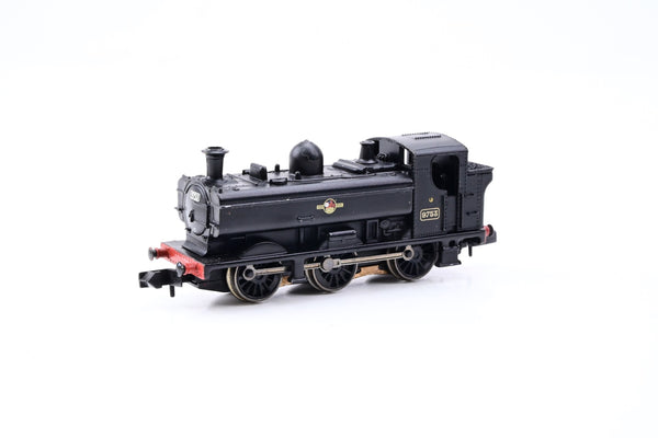 Graham Farish N Gauge 371-929 BR Black Late Crest 0-6-0PT Class 8750 Pannier Tank No.9753 - Boxed