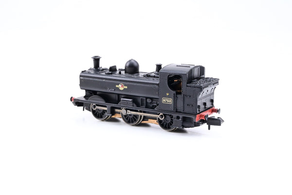 Graham Farish N Gauge 371-929 BR Black Late Crest 0-6-0PT Class 8750 Pannier Tank No.9753 - Boxed