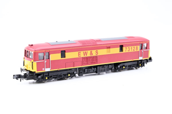Dapol N Gauge ND005 EW&S Maroon & Gold Class 73 No.73128 - Boxed