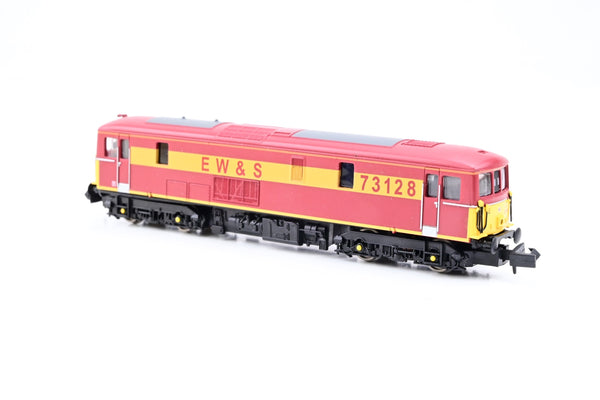 Dapol N Gauge ND005 EW&S Maroon & Gold Class 73 No.73128 - Boxed