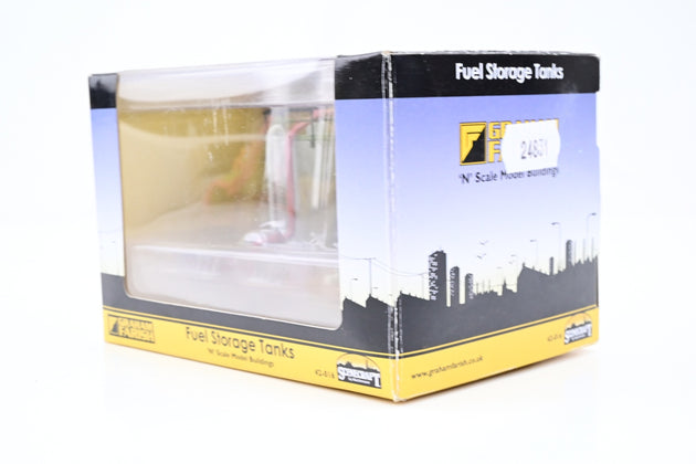 Graham Farish N Gauge 42-016 Scenecraft Building 'Fuel Storage Tanks' - Boxed