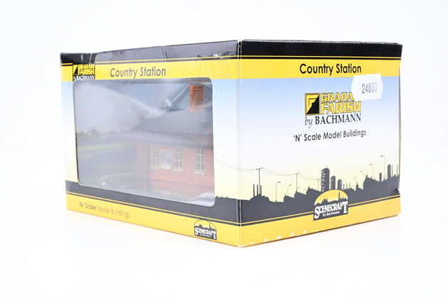 Graham Farish N Gauge 376-762 Building 'Country Station' - Boxed