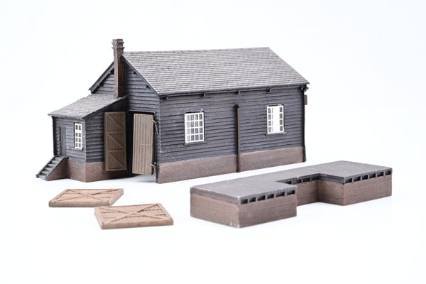 Graham Farish N Gauge 42-113 Scenecraft Building 'Wooden Goods Shed' - Boxed