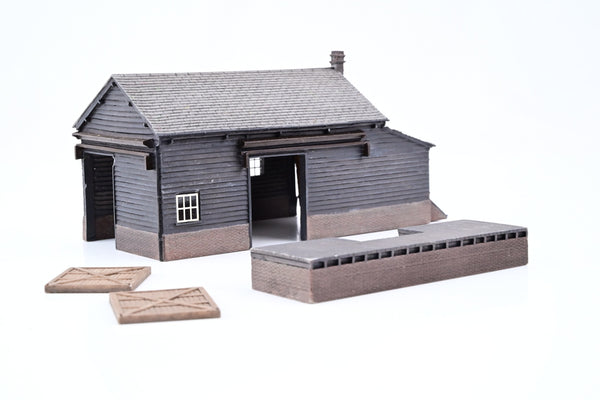 Graham Farish N Gauge 42-113 Scenecraft Building 'Wooden Goods Shed' - Boxed