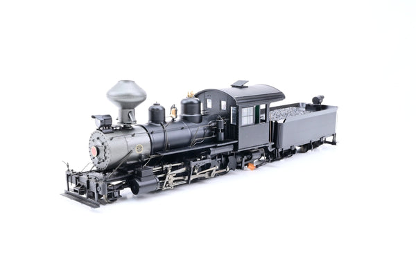 Spectrum On30 Gauge 25999 Unlettered Black 2-8-0 Steam Locomotive - DCC Fitted, Boxed