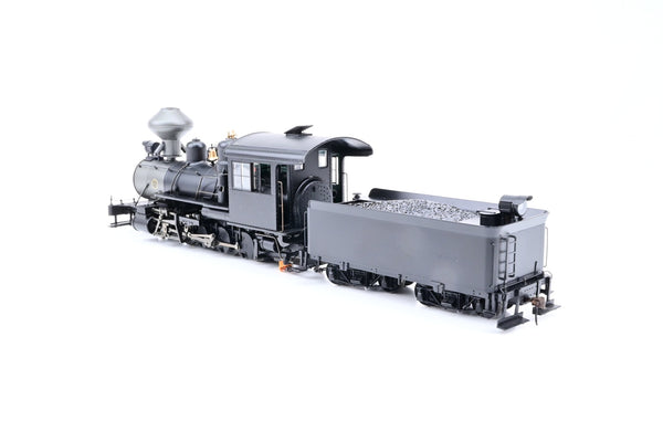Spectrum On30 Gauge 25999 Unlettered Black 2-8-0 Steam Locomotive - DCC Fitted, Boxed