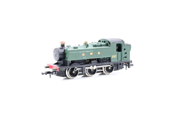 Graham Farish N Gauge 1104 GWR Green 0-6-0PT Class 94xx Pannier Tank No.9407 - Boxed