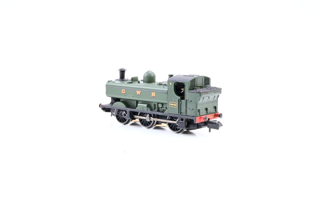 Graham Farish N Gauge 371-928 GWR Green 0-6-0PT Clas 8750 Pannier Tank No.9643 - Boxed