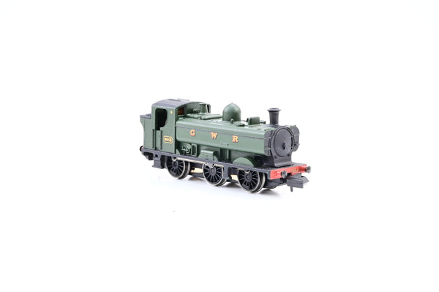 Graham Farish N Gauge 371-928 GWR Green 0-6-0PT Clas 8750 Pannier Tank No.9643 - Boxed