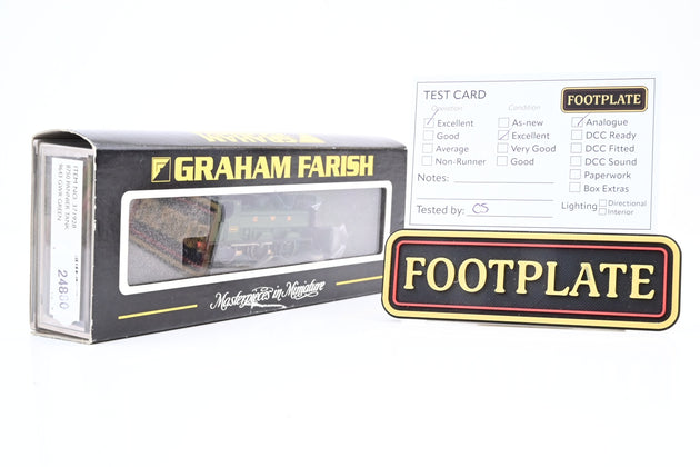Graham Farish N Gauge 371-928 GWR Green 0-6-0PT Clas 8750 Pannier Tank No.9643 - Boxed