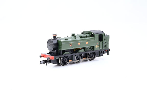 Graham Farish N Gauge 371-953 GWR Green 0-6-0PT Class 94xx Pannier Tank No.9409 - Boxed