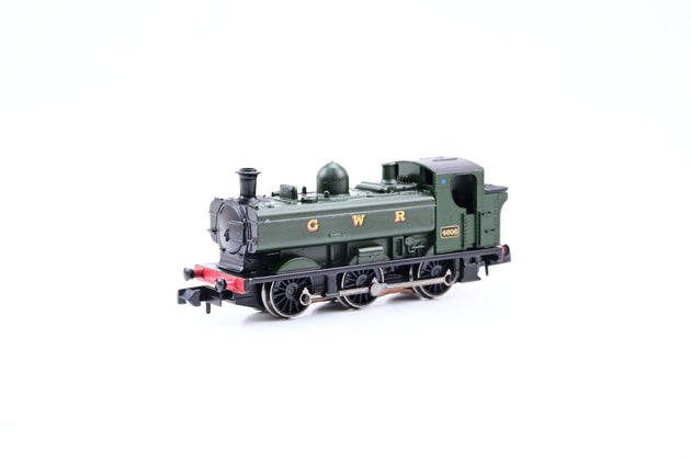 Graham Farish N Gauge 371-931A GWR Green 0-6-0PT Class 8750 Pannier Tank No.4606 - Boxed