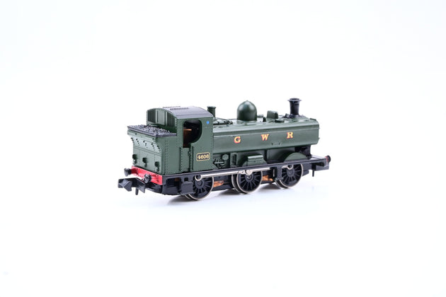Graham Farish N Gauge 371-931A GWR Green 0-6-0PT Class 8750 Pannier Tank No.4606 - Boxed