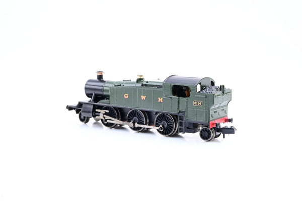 Graham Farish N Gauge 371-981A GWR Green 2-6-2 Class 61xx Large Prairie No.6114 - Boxed